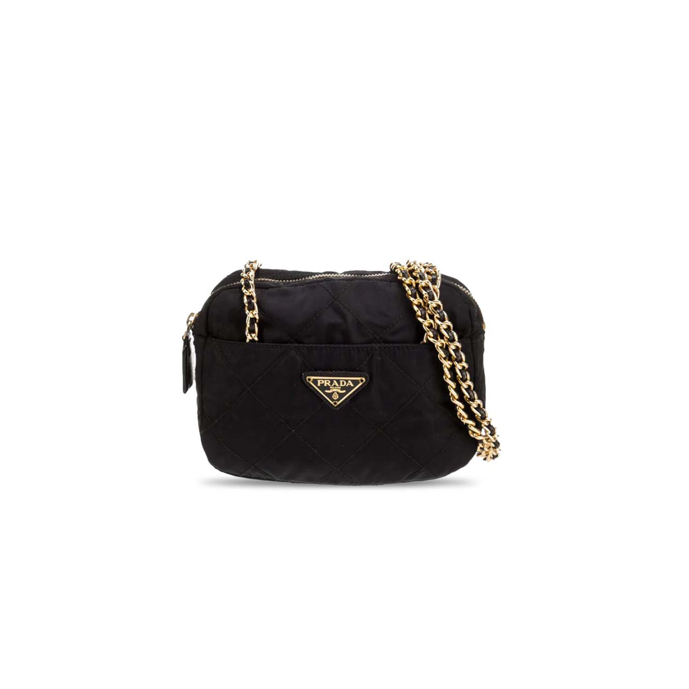 PRADA TESSUTO NYLON CATENA VINTAGE 1BD632 (19*14*6cm)